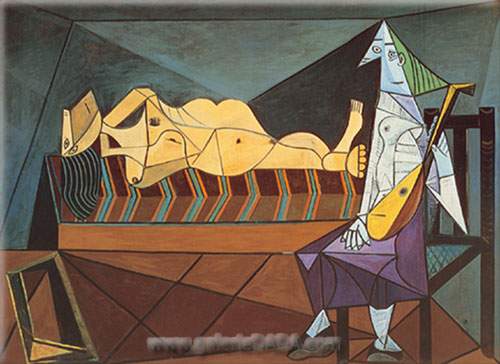 riproduzione-quadri-di Pablo Picasso Dawn Serenade