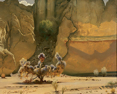 riproduzione-quadri-di R. Brownhall McGrew Canyon Wall June