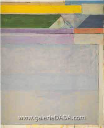 riproduzione-quadri-di Richard Diebenkorn Parco dell'oceano n ° 107