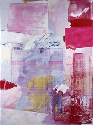 riproduzione-quadri-di Robert Rauschenberg Flush