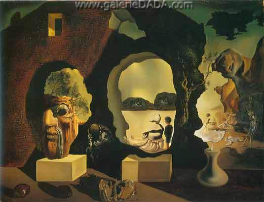 riproduzione-quadri-di Salvador Dali I tre ages