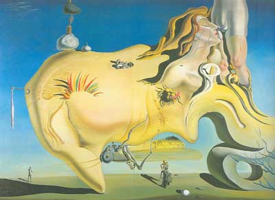 riproduzione-quadri-di Salvador Dali Il Grande Masturbatore