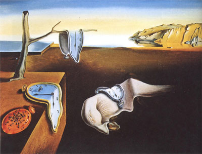 riproduzione-quadri-di Salvador Dali La persistenza della memoria