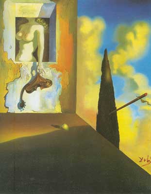 riproduzione-quadri-di Salvador Dali Strumento masochistico