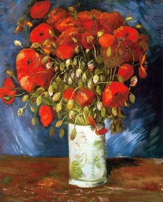 riproduzione-quadri-di Vincent Van Gogh Poppies