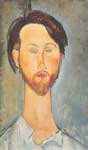 Riproduzione quadri di Amedeo Modigliani Leopold Zbrorowski