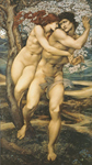 Riproduzione quadri di Edward Burne-Jones L'Albero del Perdono