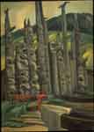 Riproduzione quadri di Emily Carr Foresta di Totem