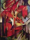 Riproduzione quadri di Franz Marc La Volpe