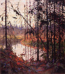 Riproduzione quadri di Tom Thomson Fiume settentrionale